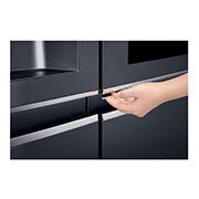 LG Lodówko-zamrażarka LG Side-by-Side InstaView Door-in-Door ThinQ GSX961MTAZ, GSX961MTAZ