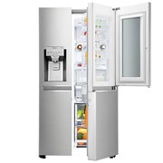 LG Lodówko-zamrażarka LG Side-by-Side InstaView Door-in-Door ThinQ 625L GSX961NSAZ, GSX961NSAZ