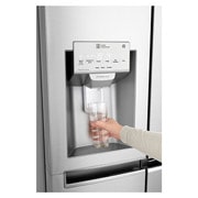 LG Lodówko-zamrażarka LG Side-by-Side InstaView Door-in-Door ThinQ 625L GSX961NSAZ, GSX961NSAZ