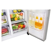 LG Lodówko-zamrażarka LG Side-by-Side InstaView Door-in-Door ThinQ 625L GSX961NSAZ, GSX961NSAZ