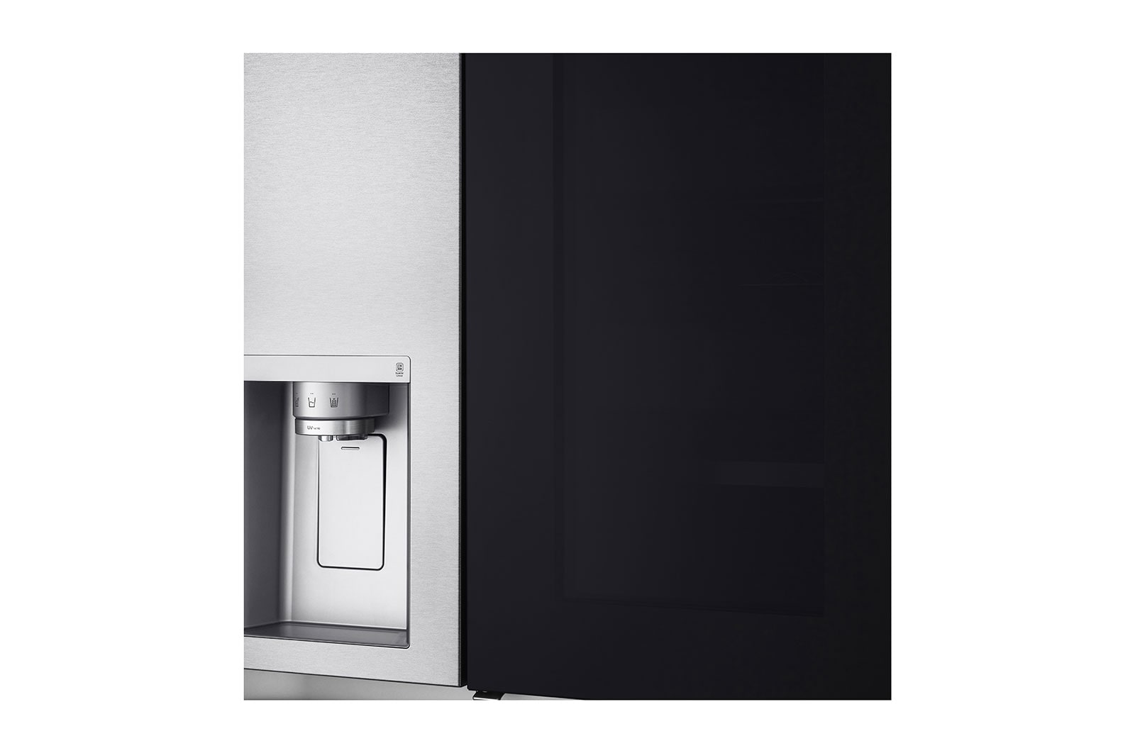 LG Lodówko-zamrażarka LG InstaView Side-by-Side Door-in-Door ThinQ 635L GSXV91MBAF, GSXV91MBAF