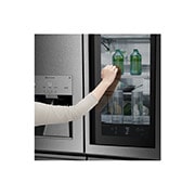 LG Lodówko-zamrażarka LG Side-by-Side InstaView Door-in-Door ThinQ 569L LSR100, LSR100