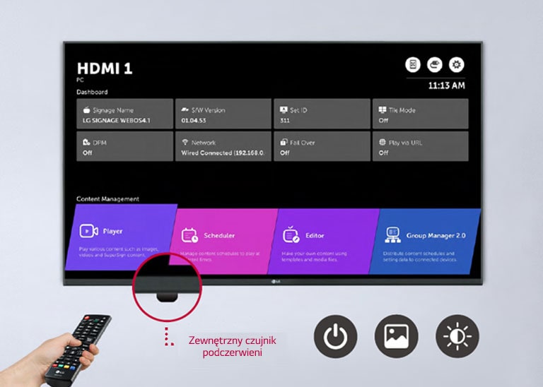 Łatwa obsługa zdalna