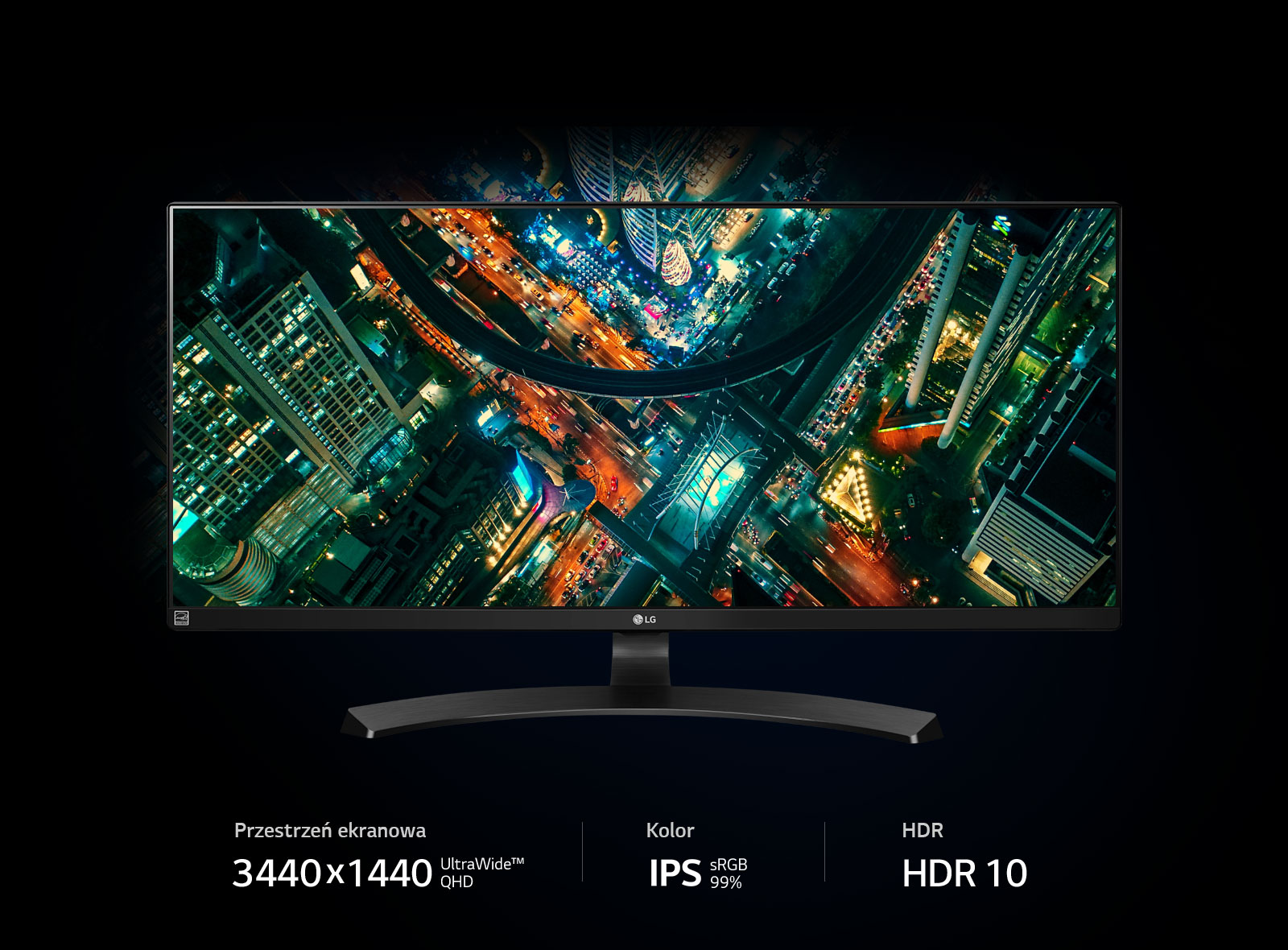 Monitor LG 34” IPS QHD UltraWide™ 34WL750-B - 34WL750-B | LG PL