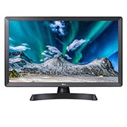 Monitor LG 27,5” Multimedialne Z TV HD 28TL510S 28TL510S-PZ - widok z przodu