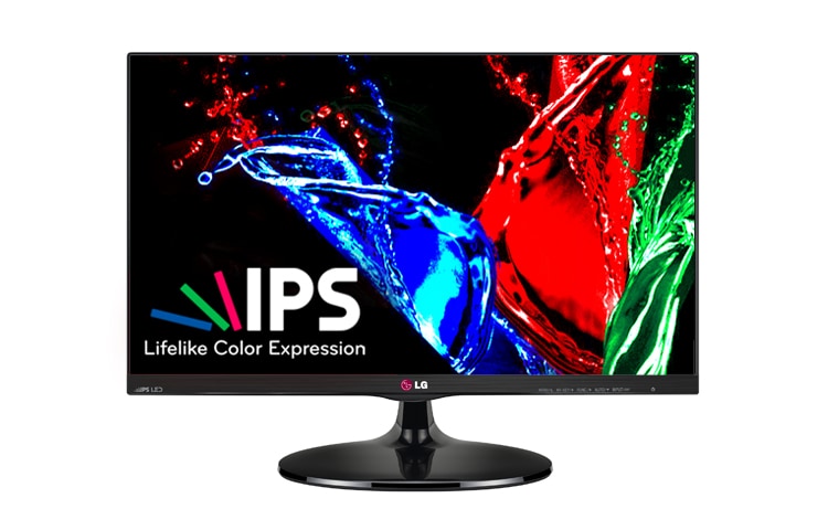 22&#34; monitor LG IPS LED serii EA63 22EA63V - widok z przodu