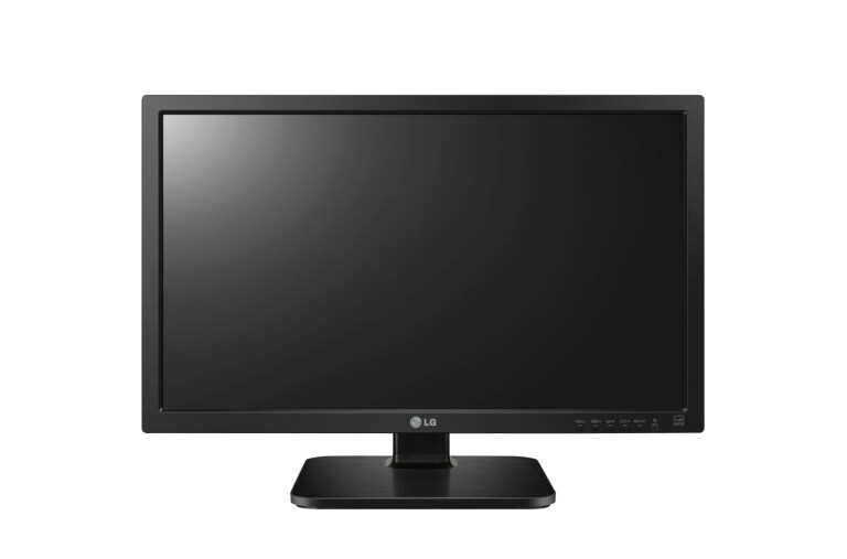 Monitor LG 21,4” Do Biura IPS 22MB37PU 22MB37PU-B - widok z przodu