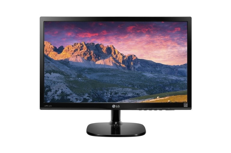 22&#34; IPS, LG LED, Full HD Monitor  (Przekątna 22&#34;) 22MP48D - widok z przodu