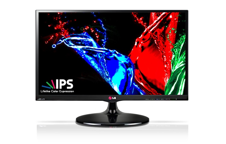23&#34; monitor LG IPS LED serii EA63 23EA63V - widok z przodu