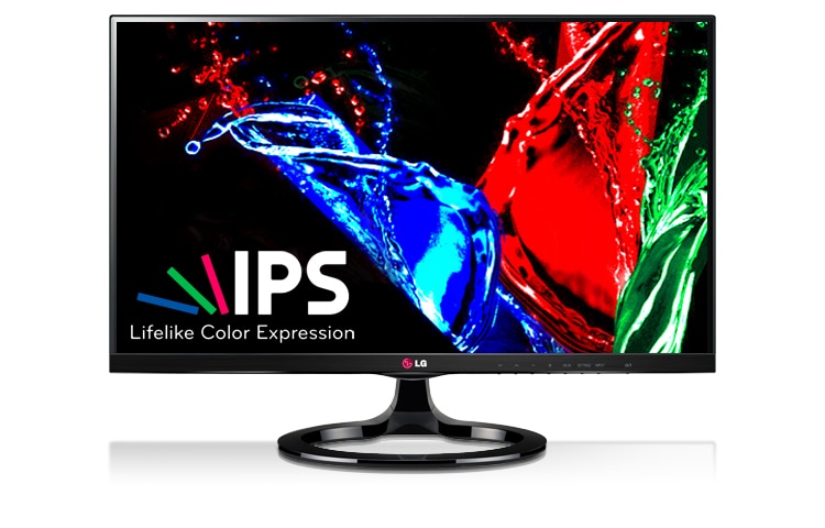 23&#34; Osobisty Telewizor LG IPS klasy Premium serii MA73 23MA73D - widok z przodu
