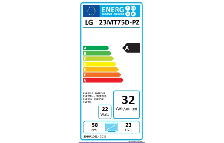 LG 23" Osobisty Telewizor LG IPS serii MT75, 23MT75D