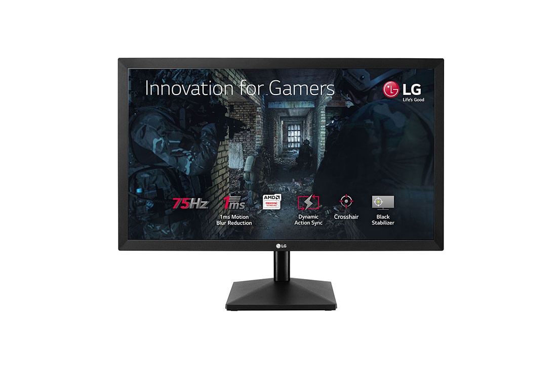 Monitor LG 23.5” Full HD FreeSync™ TN 24MK400H - 24MK400H-B