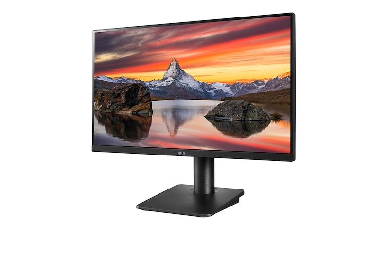 LG Monitor LG 23.8" IPS Full HD z bardzo wąskimi ramkami z trzech stron, 24MP450-B