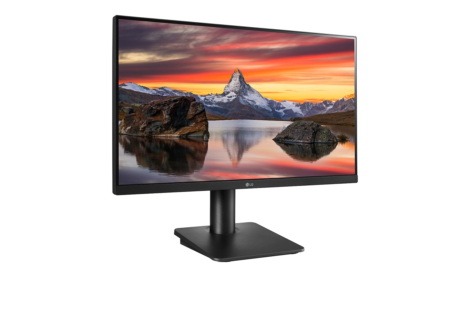 LG Monitor LG 23.8"  IPS Full HD z bardzo wąskimi ramkami z trzech stron, 24MP450P-B