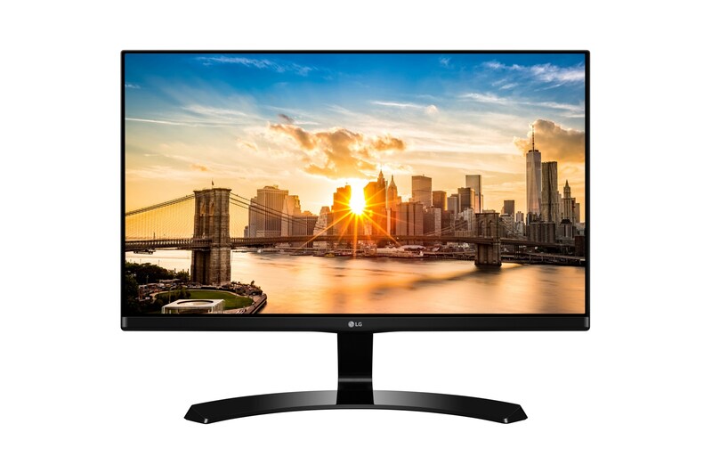 Front view of 24" IPS, LG LED, Full HD Monitor 24MP68VQ-P