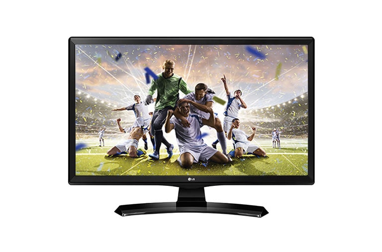 24&#34; TV monitor (przekątna 23.6&#34;) 24MT49DF-PZ - widok z przodu
