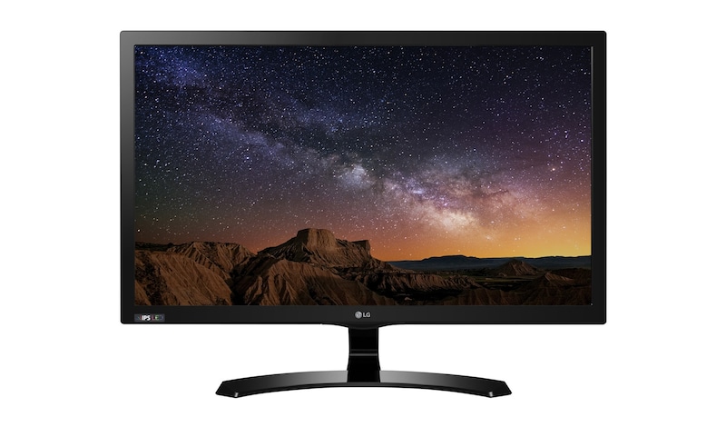 Front view of 24" TV monitor, IPS, Full HD (przekątna 24") 24MT58DF-PZ