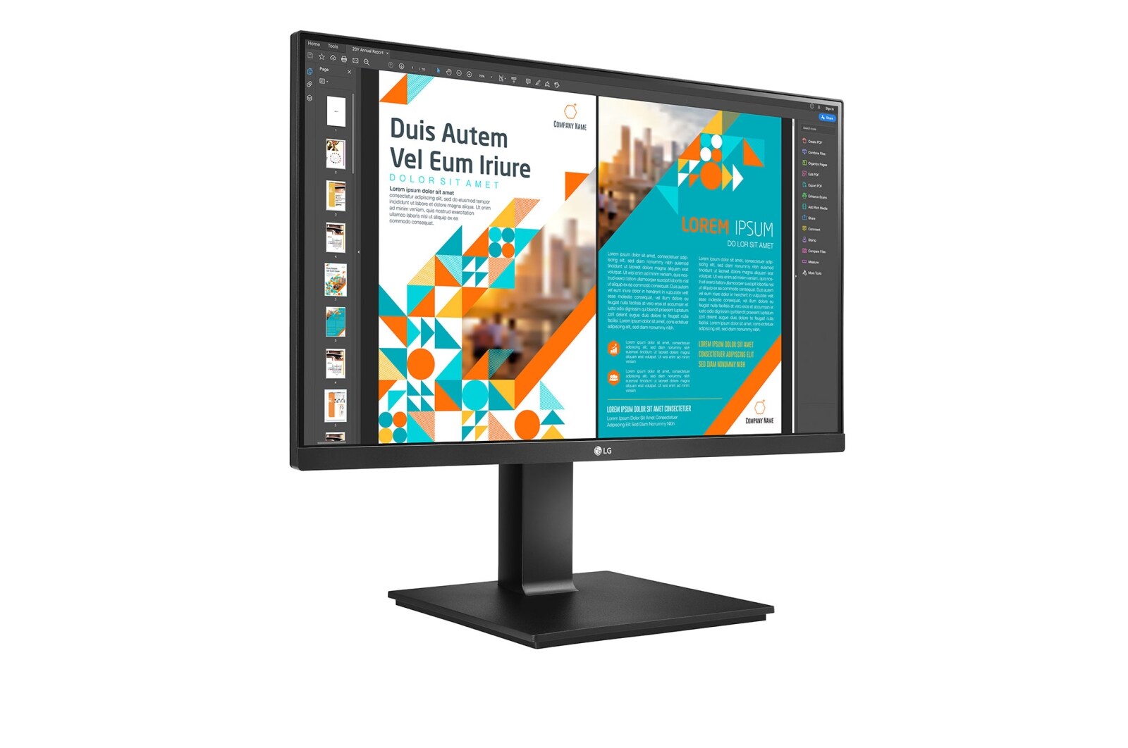LG Monitor LG IPS 24” QHD, HDR10, 24QP550-B, 24QP550-B