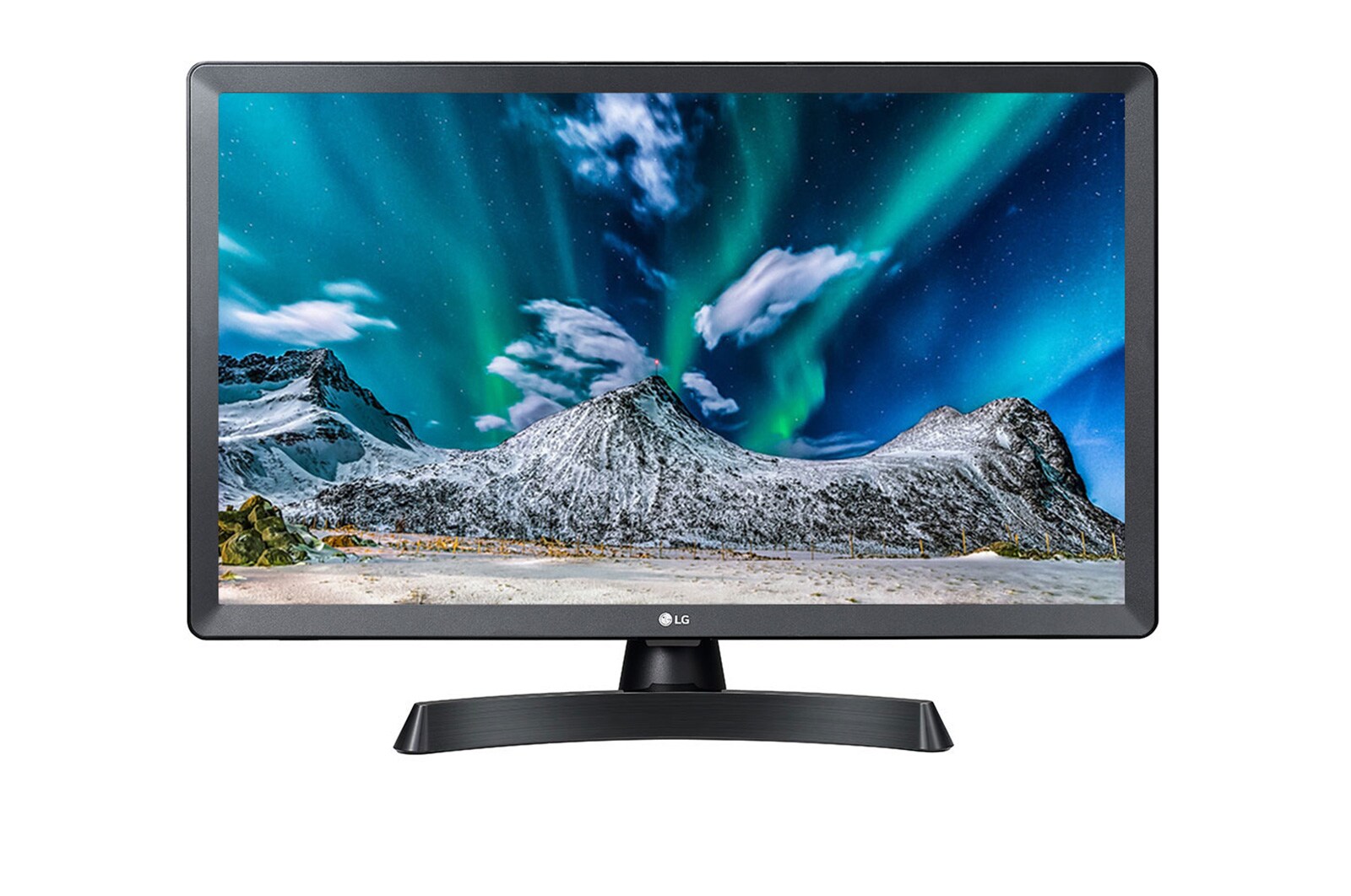 Monitor LG 23,6” Ekran HD Smart TV VA 24TL510S 24TL510S-PZ - widok z przodu