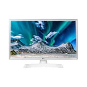 Monitor LG 23,6” HD Multimedialne Z TV VA 24TL510V-WZ 24TL510V-WZ - widok z przodu