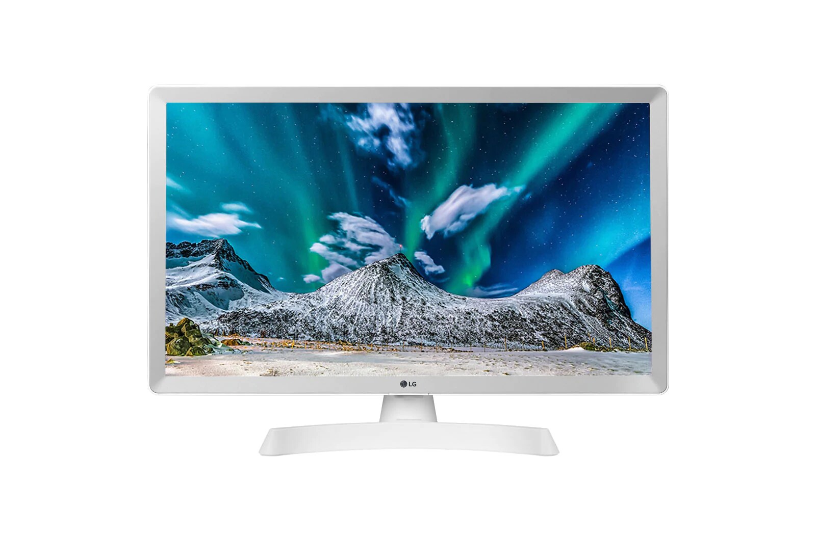 Monitor LG 23,6” HD Multimedialne Z TV VA 24TL510V-WZ 24TL510V-WZ - widok z przodu