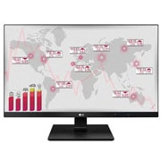 Monitor LG 27” Do Biura IPS 27BK750Y 27BK750Y-B - widok z przodu