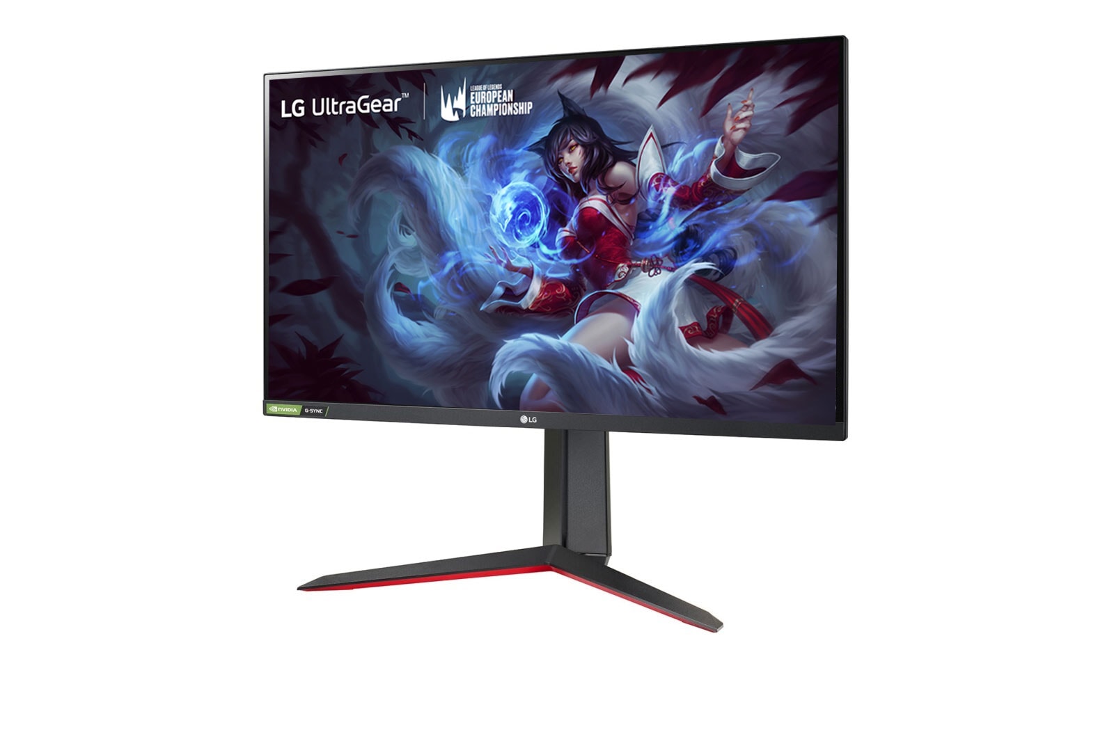 LG Monitor do gier UltraGear™ Full HD IPS 144Hz, 1 ms (GtG) o przekątnej 27” z technologią AMD FreeSync, zgodny z NVIDIA® G-SYNC®, 27GN650-B