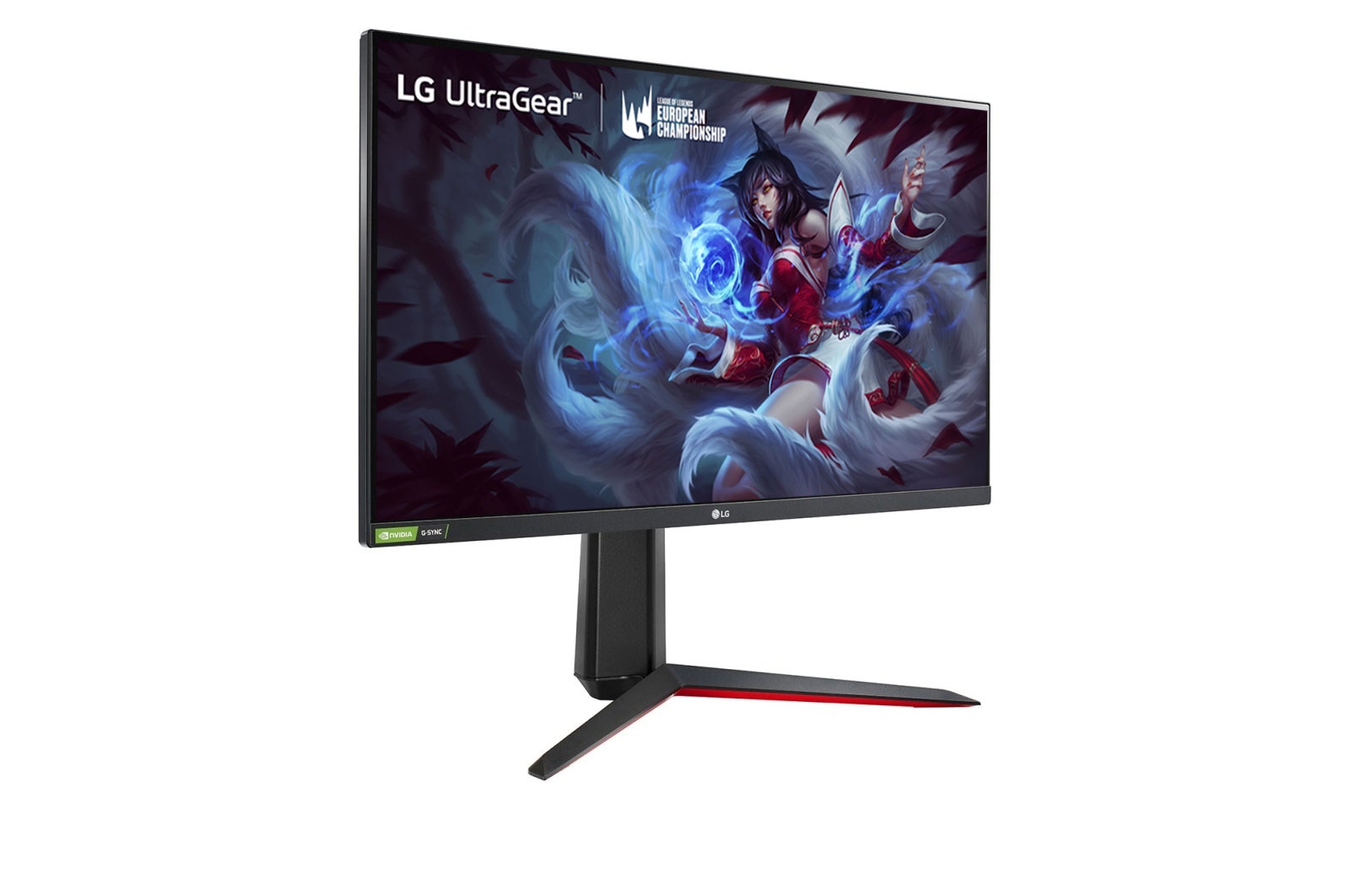LG Monitor do gier UltraGear™ Full HD IPS 144Hz, 1 ms (GtG) o przekątnej 27” z technologią AMD FreeSync, zgodny z NVIDIA® G-SYNC®, 27GN650-B