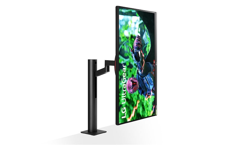 LG Monitor LG 27” UltraGear™ Nano IPS 1ms 144Hz ERGO HDR 10 27GN880, 27GN880-B