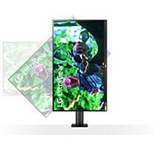 LG Monitor LG 27” UltraGear™ Nano IPS 1ms 144Hz ERGO HDR 10 27GN880, 27GN880-B
