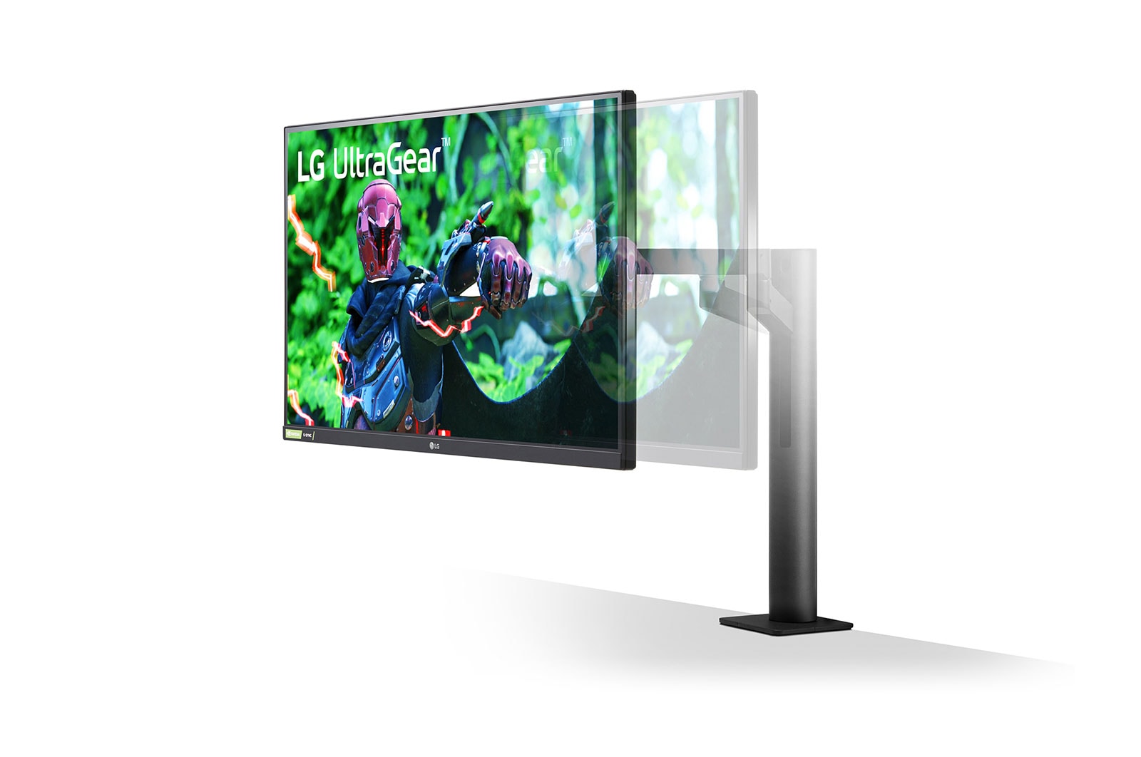 LG Monitor LG 27” UltraGear™ Nano IPS 1ms 144Hz ERGO HDR 10 27GN88A, 27GN88A-B
