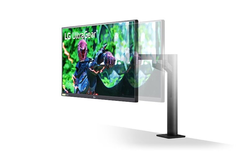 LG Monitor LG 27” UltraGear™ Nano IPS 1ms 144Hz ERGO HDR 10 27GN88A, 27GN88A-B