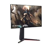 LG Monitor LG UltraGear 27'' 4K Nano IPS, 144Hz, 1ms, AMD FreeSync, G-Sync compatible 27GN950, 27GN950-B