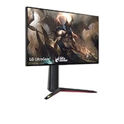 LG Monitor LG UltraGear 27'' 4K Nano IPS, 144Hz, 1ms, AMD FreeSync, G-Sync compatible 27GP950, 27GP950-B