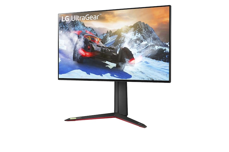 LG Monitor dla graczy UHD 4K UltraGear™ Nano IPS 1 ms (GtG) 27” o rozdzielczości 4K i zmienną częstotliwością odświeżania 120 Hz ze złączem HDMI 2.1, 27GP95R-B