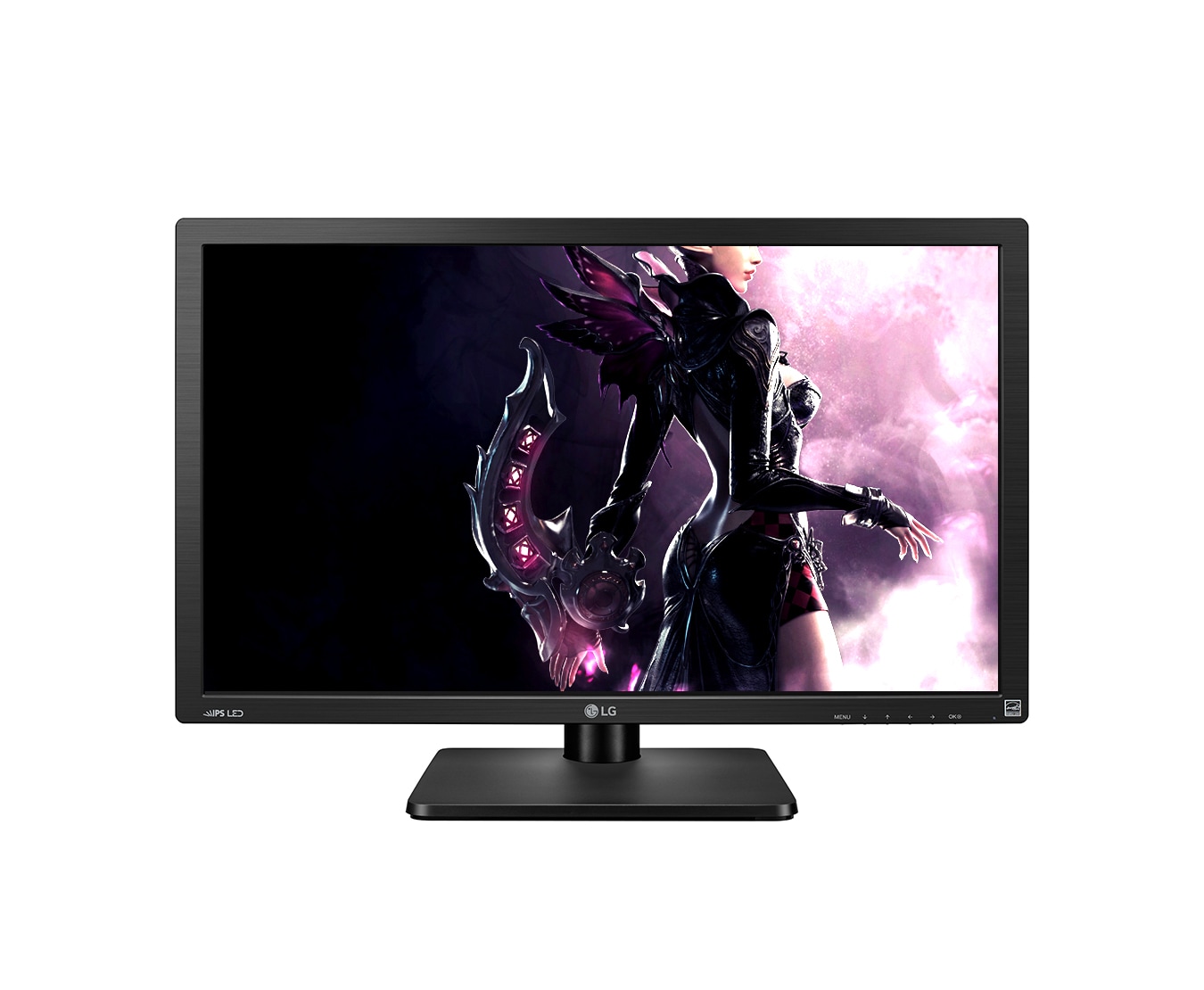 Monitor 4K Ultra HD IPS  27MU67 - widok z przodu