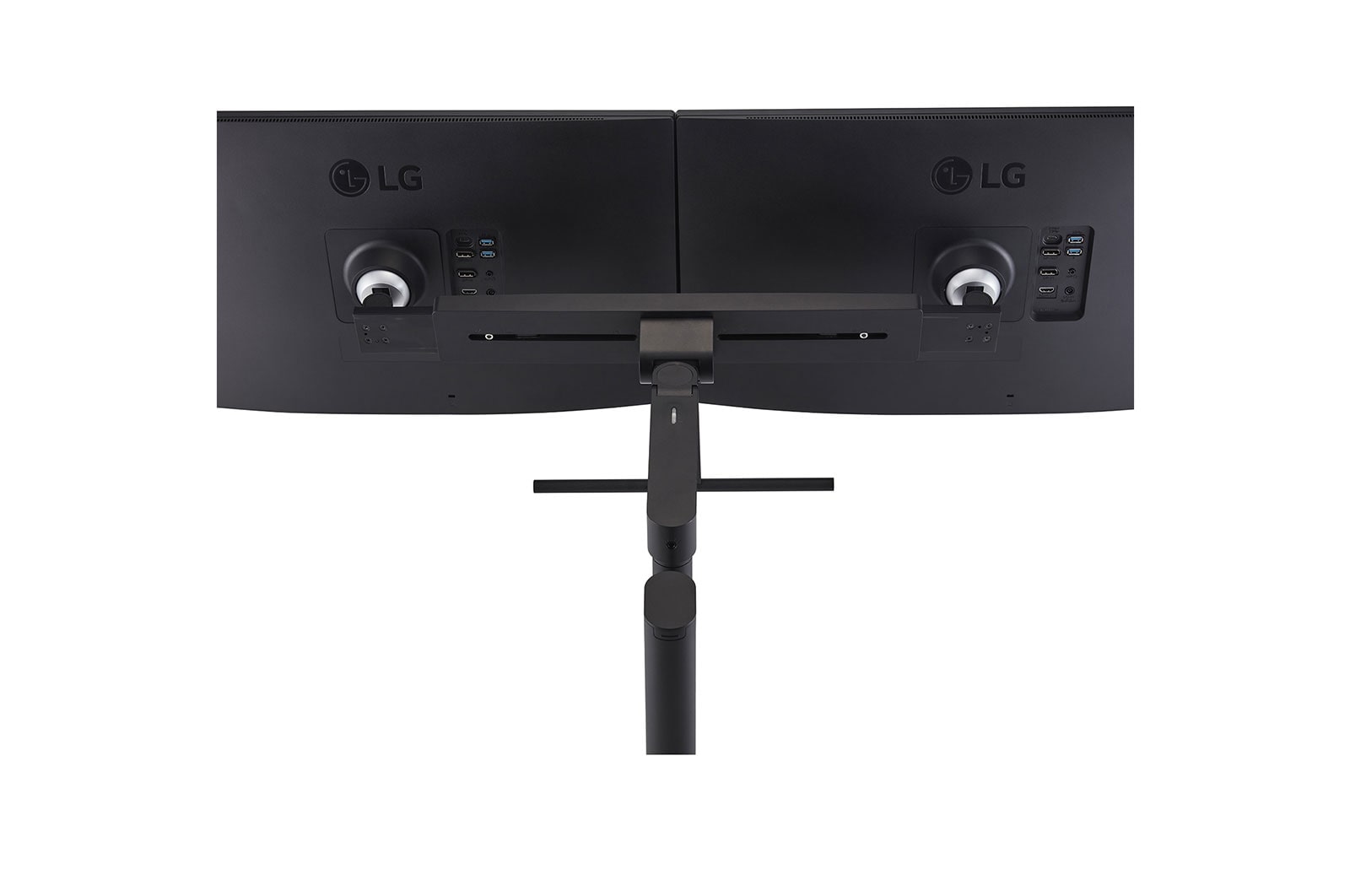 LG 27-calowy monitor QHD Ergo Dual z możliwością łączenia szeregowego, 27QP88D-B