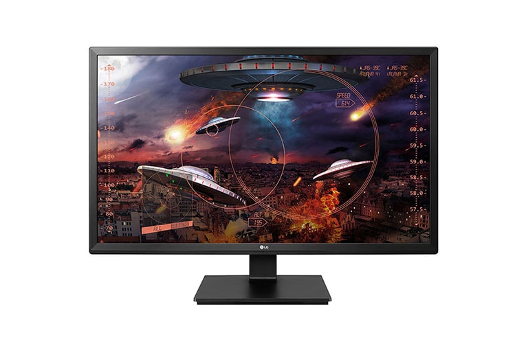 4K IPS LED UltraHD monitor 27UD59P - widok z przodu