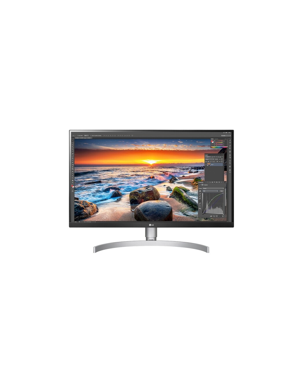 モニター　LG 27UK850-W 27” monitor 4K z HDR - 27UK850-W | LG PL