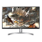 Monitor LG 27” 4K z HDR Radeon FreeSync™ 27UL600-W 27UL600-W - widok z przodu