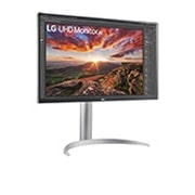 LG Monitor LG 27” UHD 4K, IPS, USB-C, VESA DisplayHDR™ 400 z wbudowanymi głośnikami, 27UP850N-W
