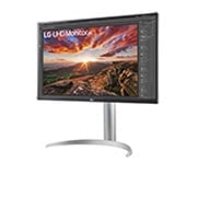 LG Monitor LG 27” UHD 4K, IPS, USB-C, VESA DisplayHDR™ 400 z wbudowanymi głośnikami, 27UP85NP-W