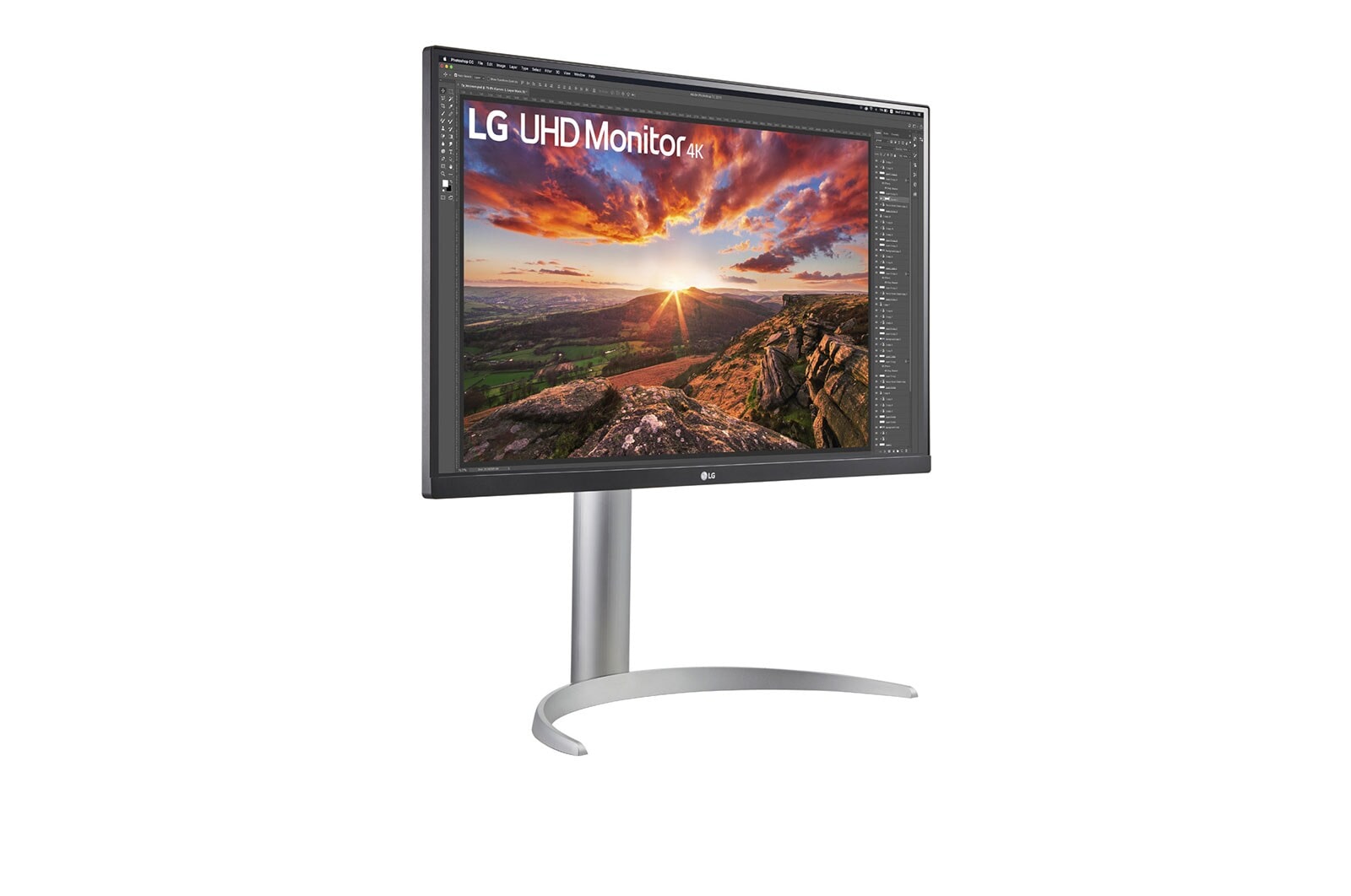 LG Monitor LG 27” UHD 4K, IPS, USB-C, VESA DisplayHDR™ 400 z wbudowanymi głośnikami, 27UP85NP-W