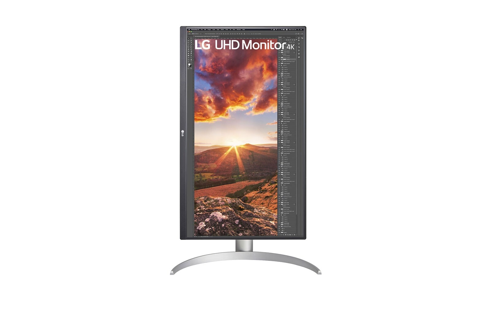 LG Monitor LG 27” UHD 4K, IPS, USB-C, VESA DisplayHDR™ 400 z wbudowanymi głośnikami, 27UP85NP-W