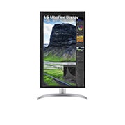 LG Monitor UHD 4K Nano IPS Black o przekątnej ekranu 27” ze współczynnikiem kontrastu 2000:1, 27UQ850-W