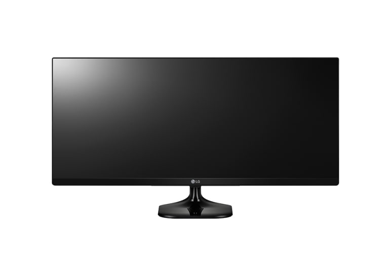 　　29&#34; UltraPanoramiczny, LG LED, IPS 21:9 (Przekątna 29&#34;) 29UM58 - widok z przodu
