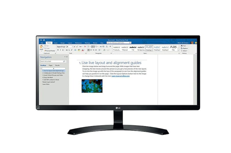LG Monitor LG 29” Dla Gracza IPS Full HD 29UM59A, 29UM59A-P