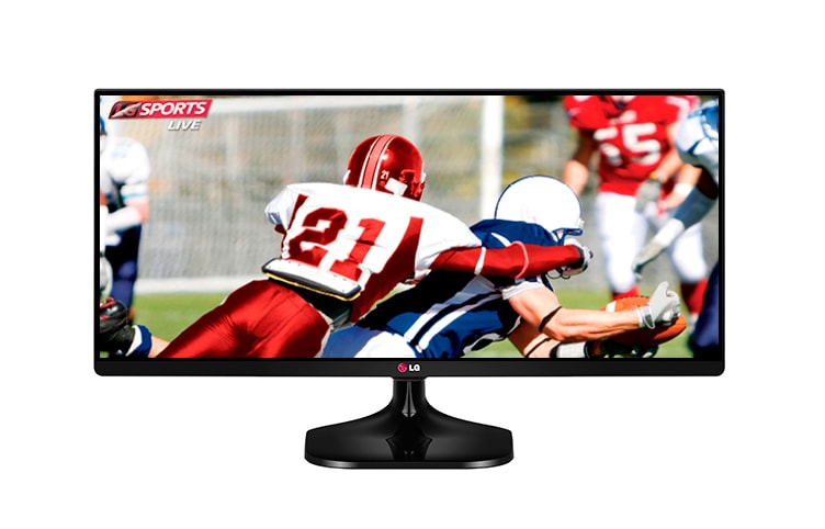 UltraPanoramiczny osobisty LG TV 21:9 29UT55\t 29UT55V - widok z przodu