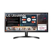 Monitor LG 29” UltraWide™ IPS Full HD 29WK500 29WK500-P - widok z przodu