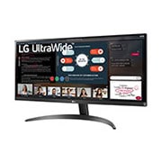LG Monitor LG 29” 21:9 UltraWide, WFHD, IPS , HDR10 z FreeSync 29WP500-B, 29WP500-B